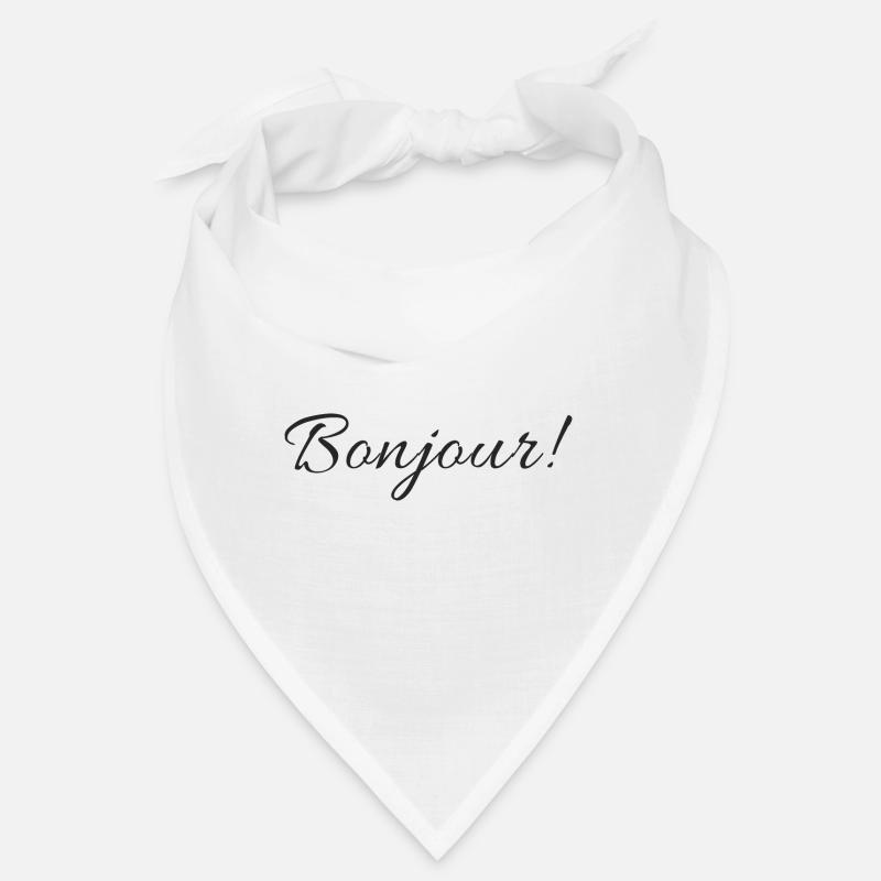 Conception de texte Bonjour Bandana