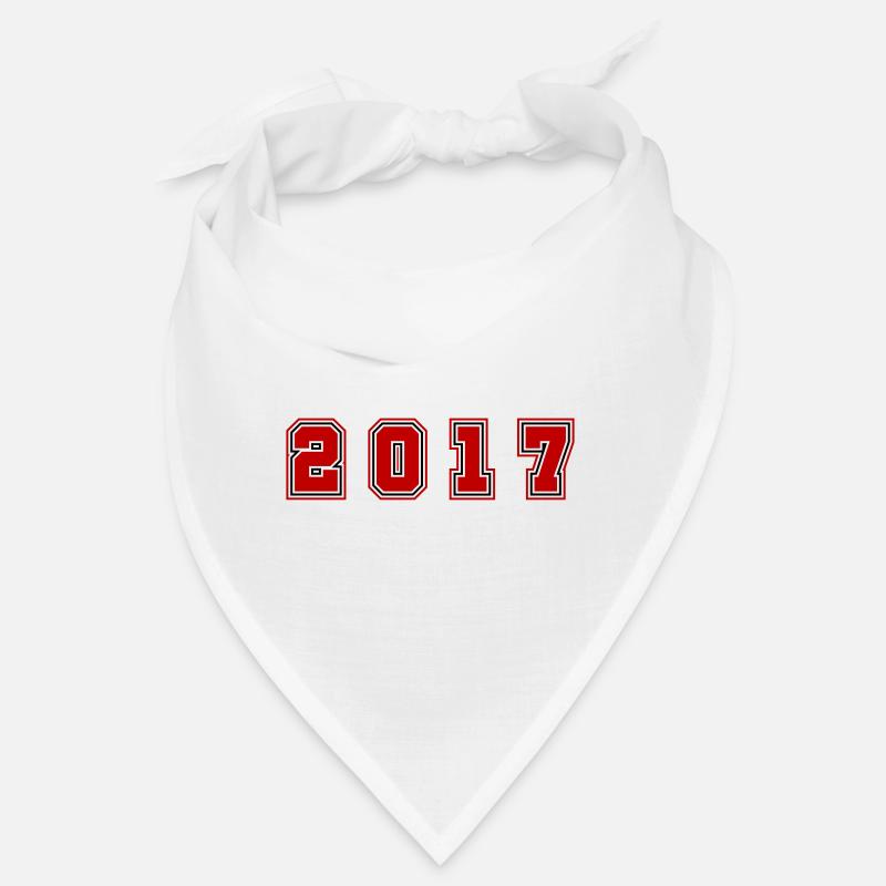 2017 Year Number Bandana