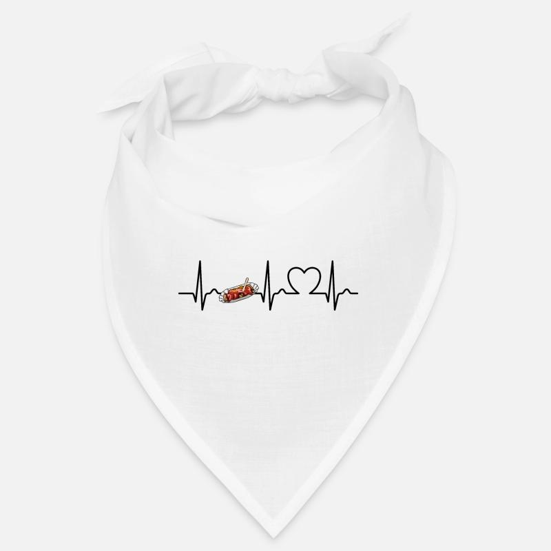 Heart Curve Currywurst - Restauration rapide - Cult Bandana