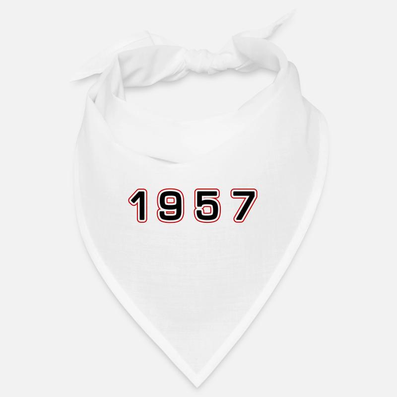 1957 Year Number Bandana