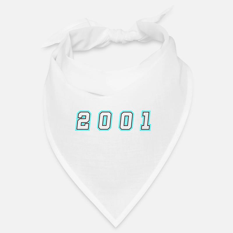 2001 Year Number Bandana