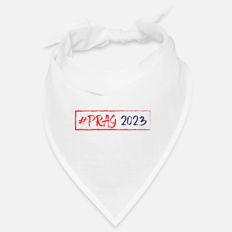 Prag 2023 - Bandana - Weiß