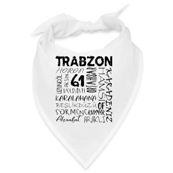61 Trabzon Trabzonlu - Bandana - Weiß - Vorne