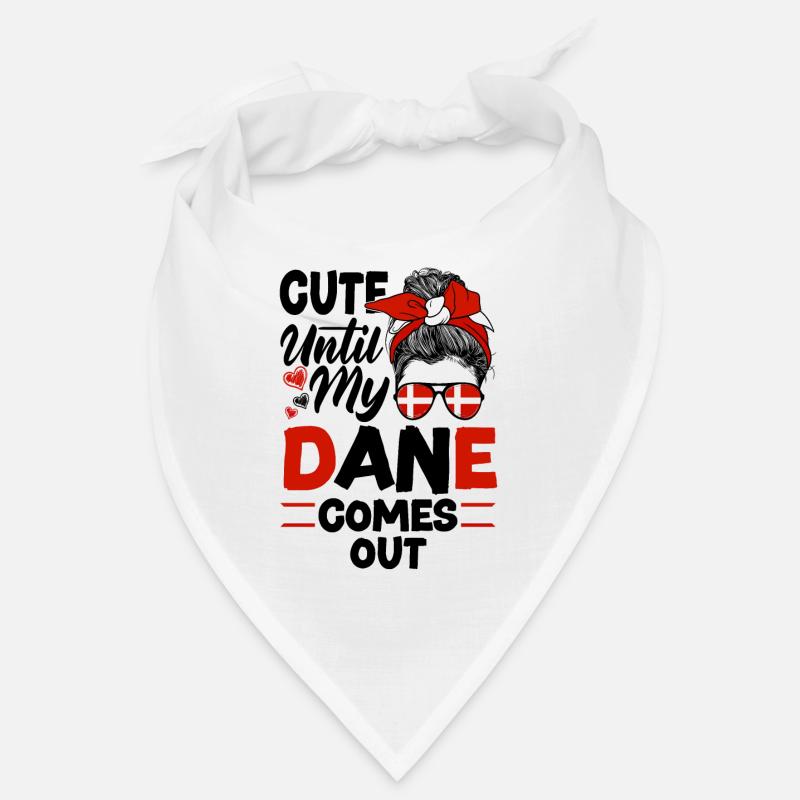 Danemark drapeau danois mignon jusqu’à ce que mon danois sorte Bandana