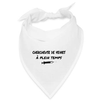 Venenforscher in Vollzeit - Bandana - Weiß - Vorne