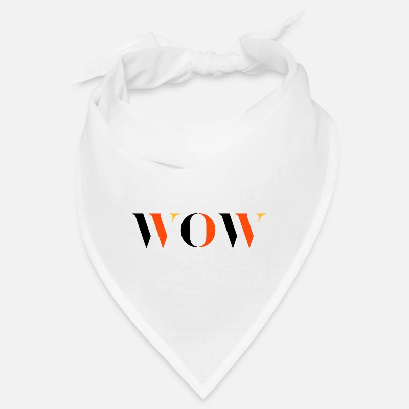 WOW dreifarbig Bandana