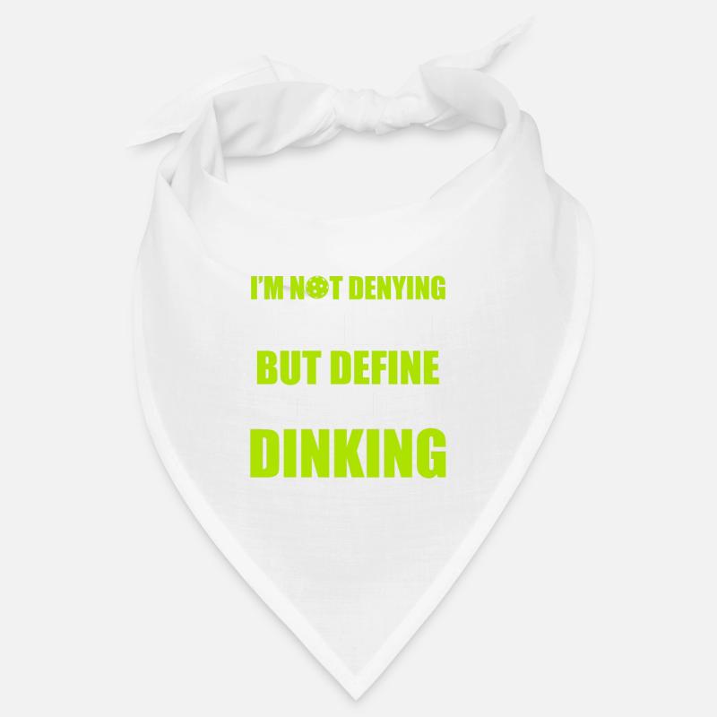 Pickleball Too Much Dinking Pickleball Citation Drôle Bandana