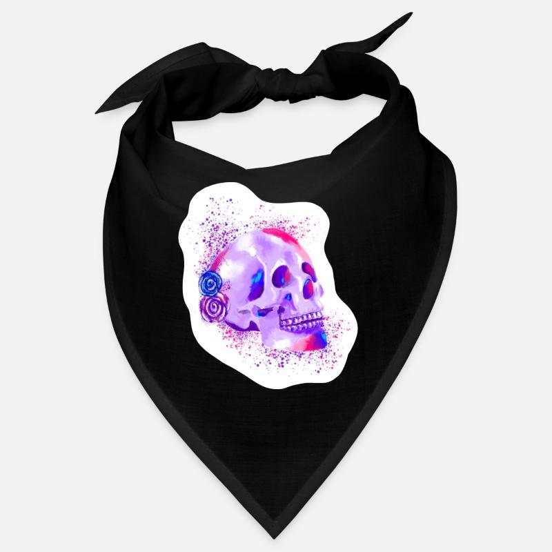 tête de mort - crane Bandana