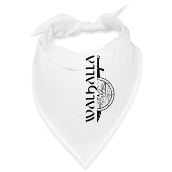 Valhalla Viking Vikings Bjoern Eisenseite - Bandana - Weiß - Vorne