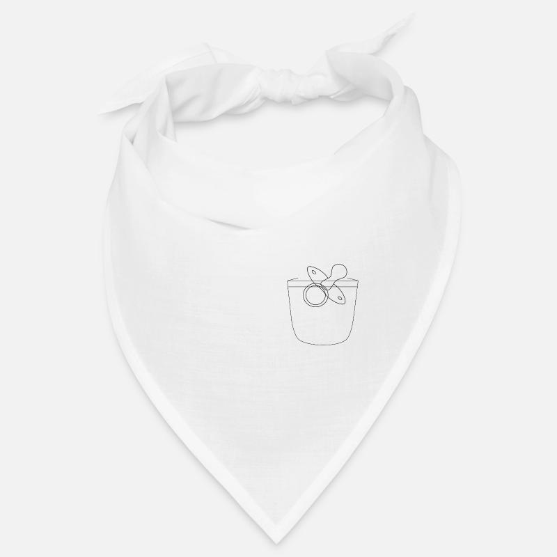 Brusttasche mit Schnuller Bandana