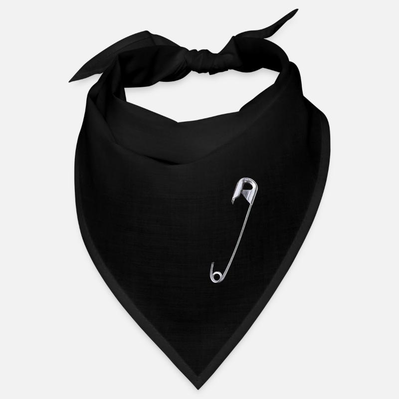 Sicherheitsnadel Bandana