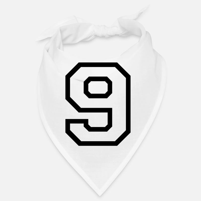 THE NUMBER 9-NINE Bandana