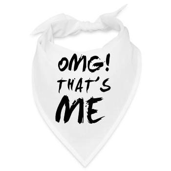 OH MEIN GOTT! DAS BIN ICH! - Bandana - Weiß - Vorne