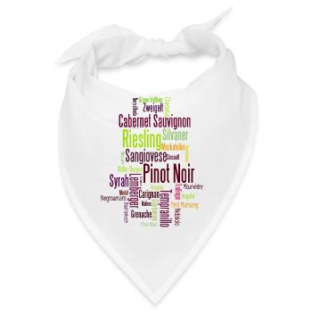 Rebsorten Mixed - Bandana - Weiß - Vorne