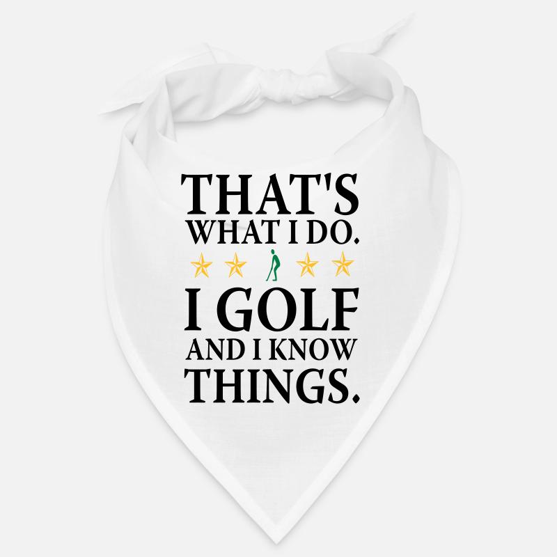 Ich spiele Golf Bandana