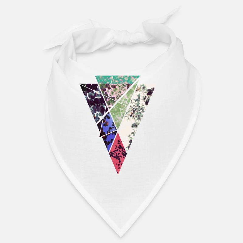 TRI_1 - triangle, ornament, vintage, spring, cool Bandana