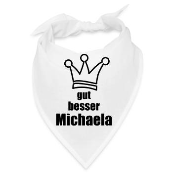 Michaela - Bandana - Weiß - Vorne