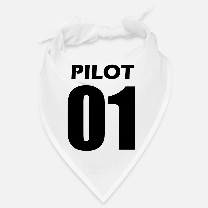 Pilot Partnerlook Geschenk Bandana