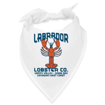 Labrador Lobster Co. - Bandana - Weiß - Vorne