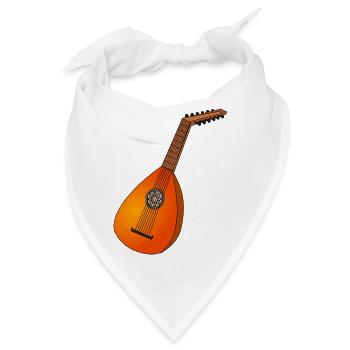 Laute - Bandana - Weiß - Vorne