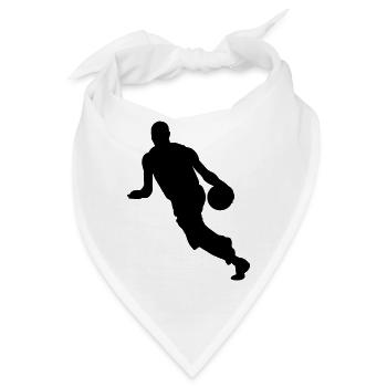 Men basketball de - Bandana - Weiß - Vorne
