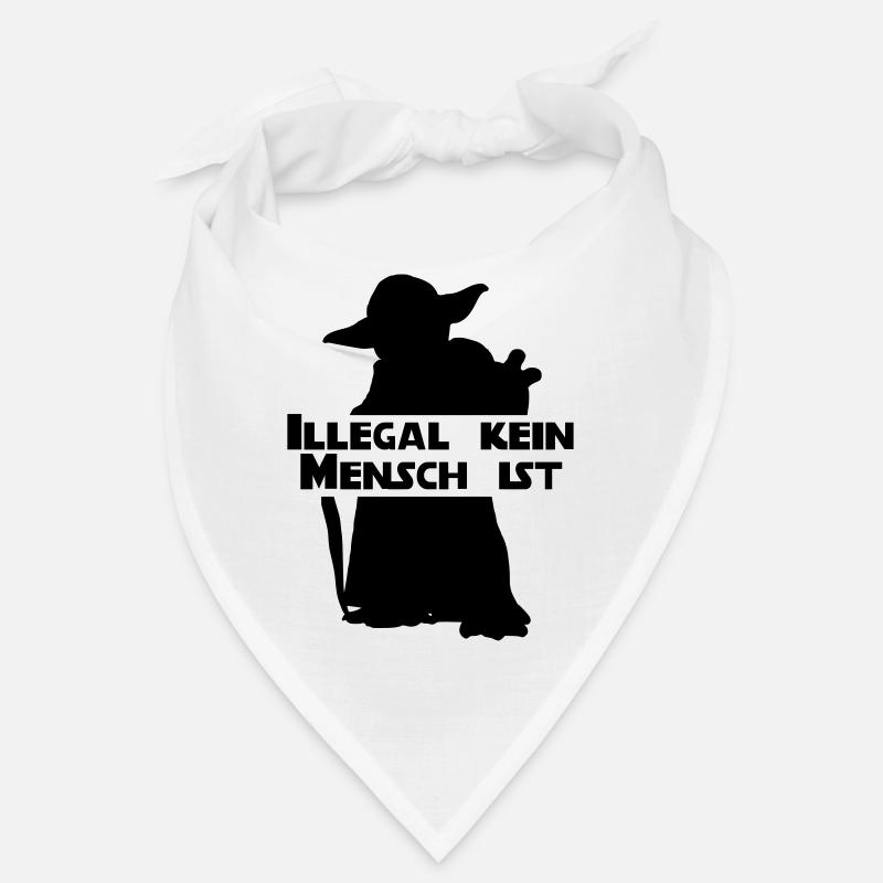 Master Yoda: Illegal is not human Bandana