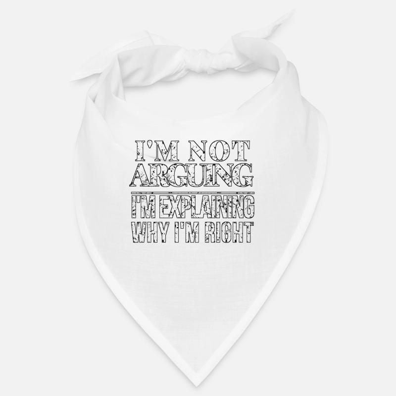 Déclaration de citation drôle Bandana