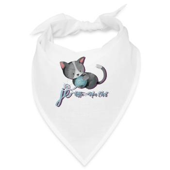 Freund Chat - Bandana - Weiß - Vorne