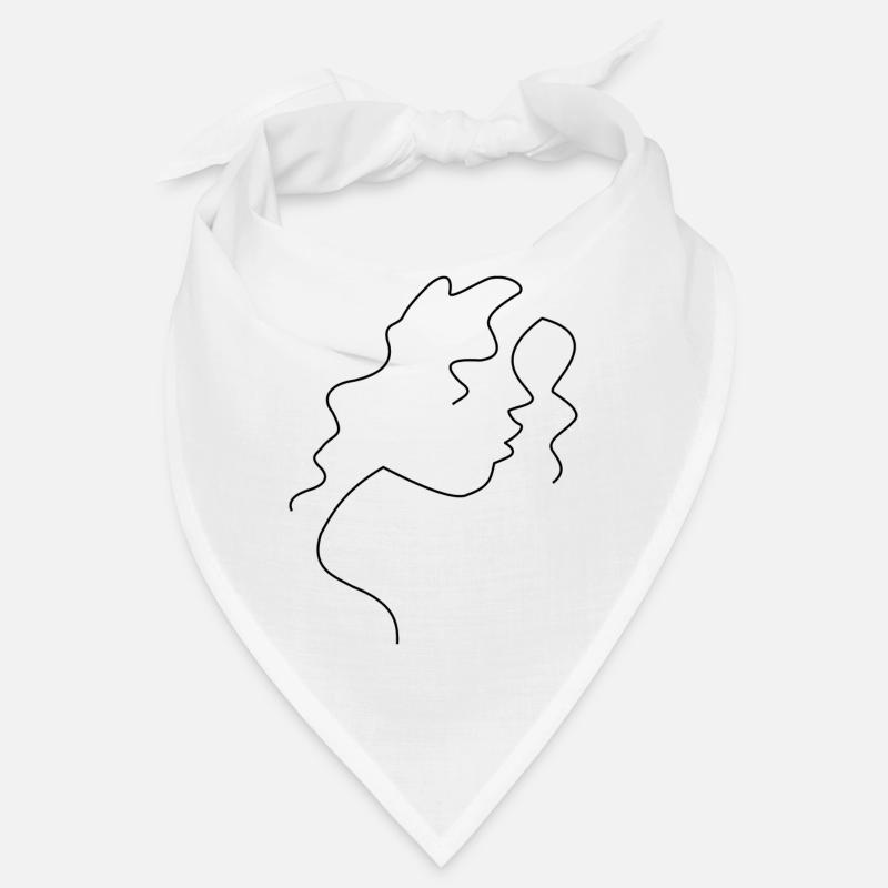 Women face vector Bandana
