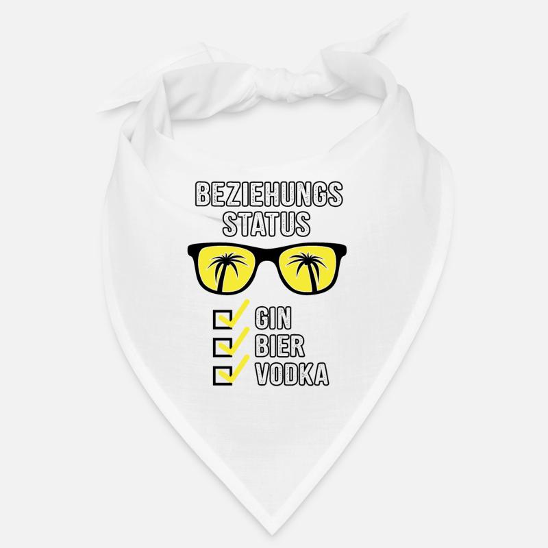 Mallorca Shirt Statut de la relation Gin Beer Vodka Bandana