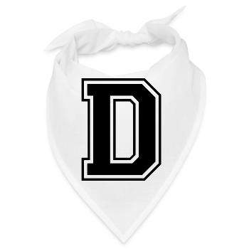 d - Bandana - Weiß - Vorne