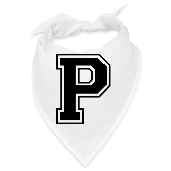 p - Bandana - Weiß - Vorne
