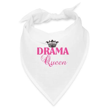 Drama Queen - Bandana - Weiß - Vorne