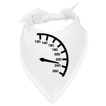 Tacho - Bandana - Weiß - Vorne