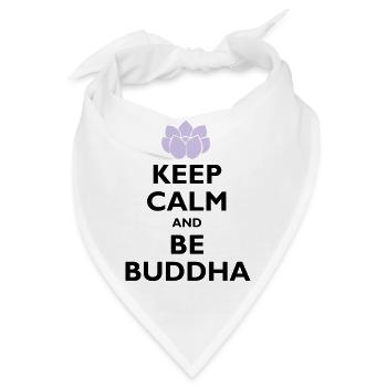 be buddha - Bandana - Weiß - Vorne