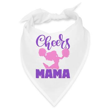 Prost Mama - Bandana - Weiß - Vorne