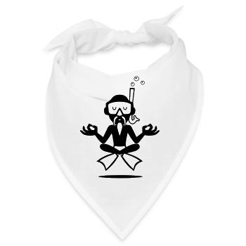 Dive Master - Bandana - Weiß - Vorne