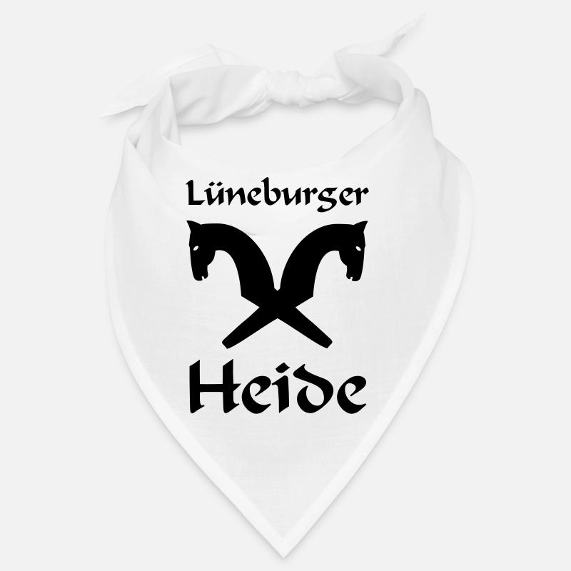 Lüneburger Heide Motiv Bandana