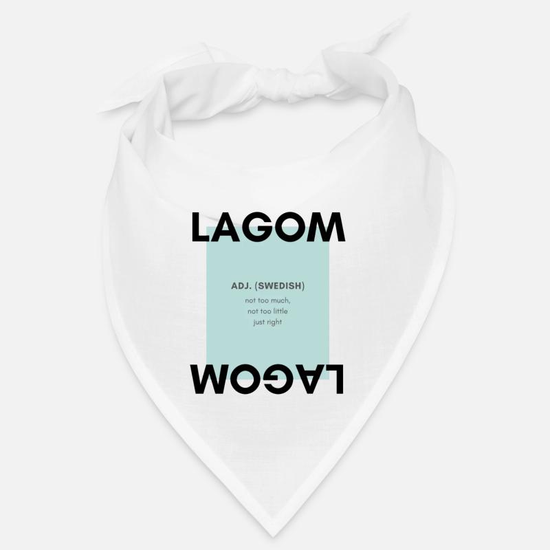 Lagom - Bandana - blanc