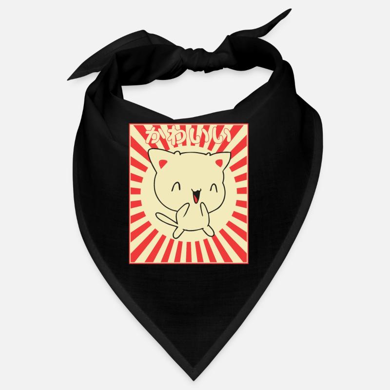 Japanese Kitty Bandana
