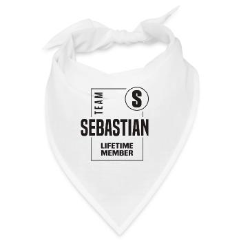Sebastian - Bandana - Weiß - Vorne