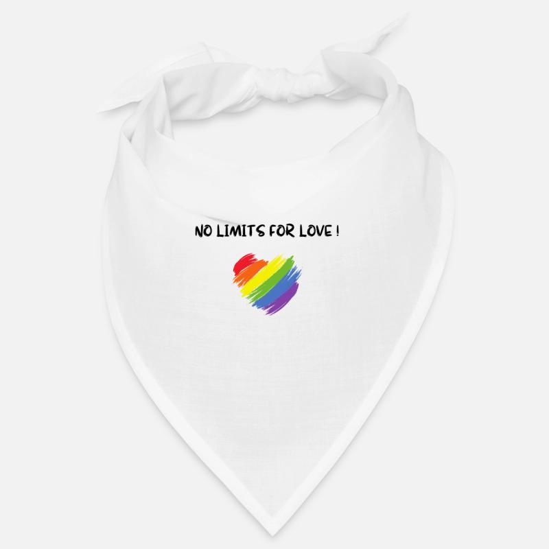 No limits for love lgbtq+ pride csd fun Bandana