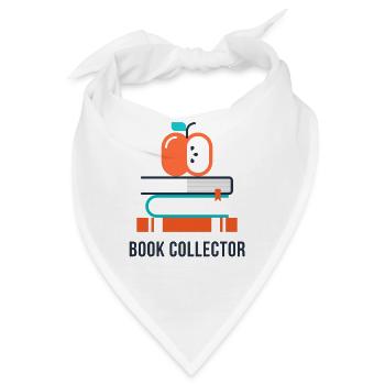 book collector - Bandana - Weiß - Vorne