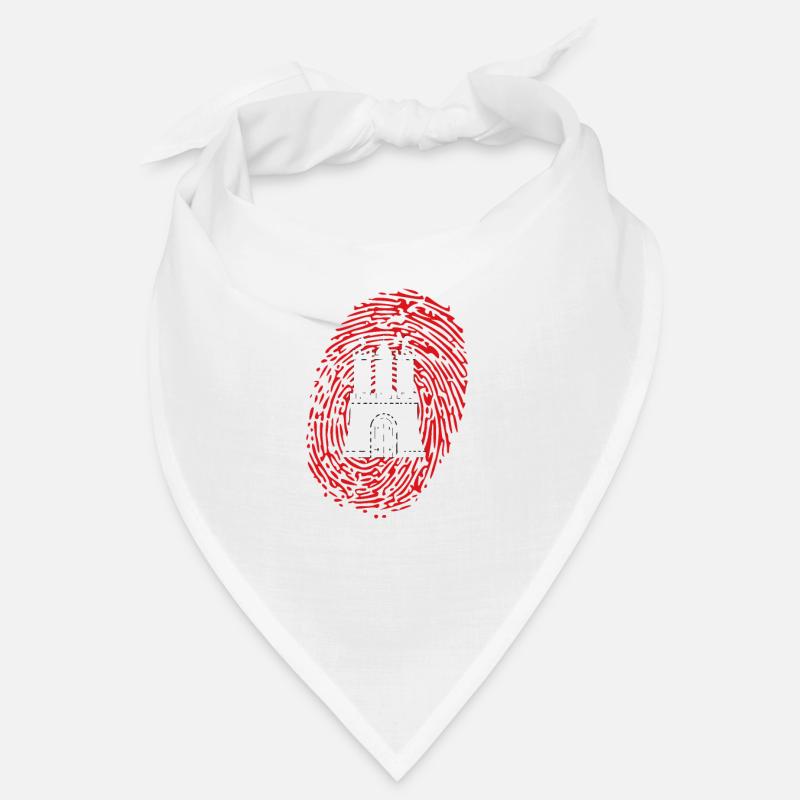Empreinte digitale de Hambourg Bandana