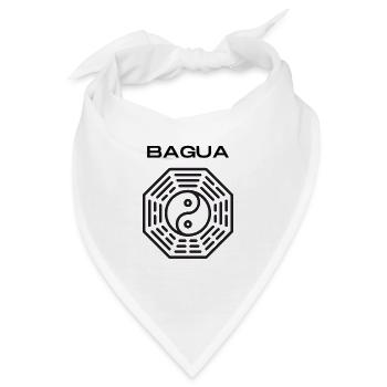 BAGUA PAKUA ART MARTIAL YIN YANG 8 kua Chinese - Bandana - Weiß - Vorne