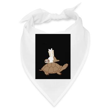 Tiere - Bandana - Weiß - Vorne