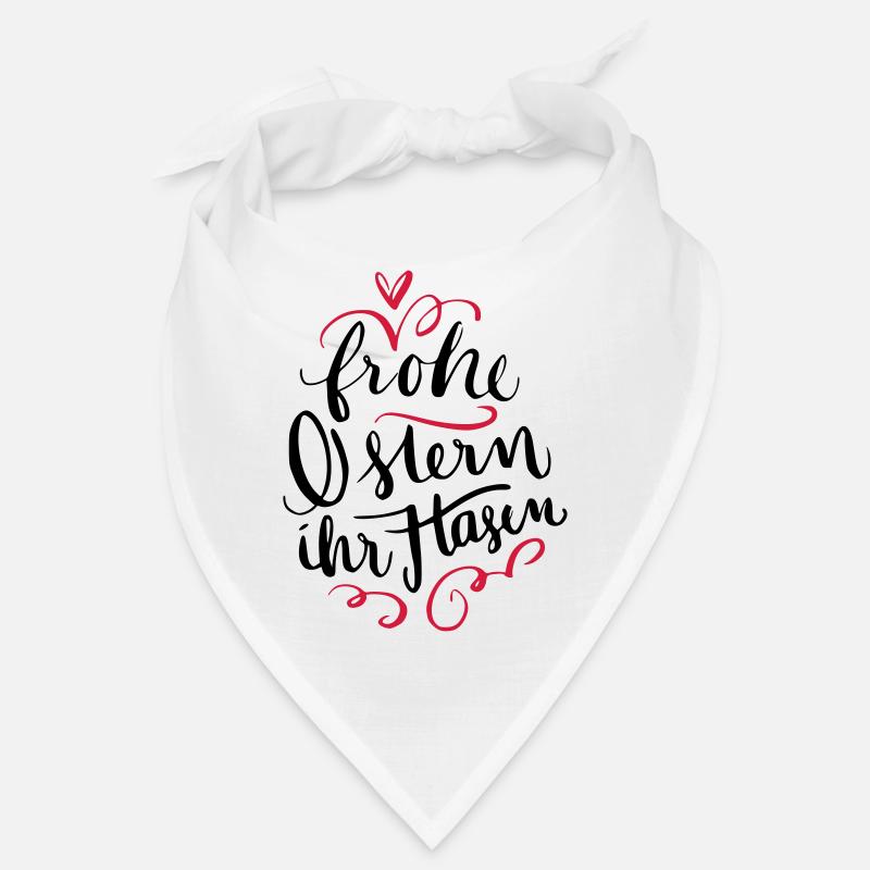 Frohe Ostern ihr Hasen Bandana