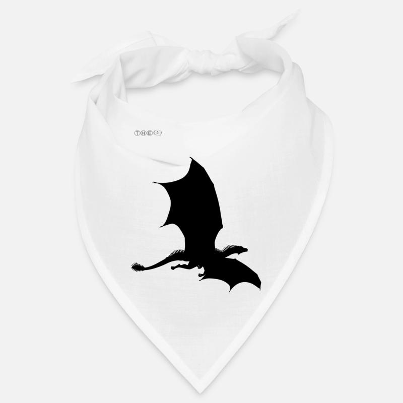 Dragon schwarz-weiß Sammlung Bandana
