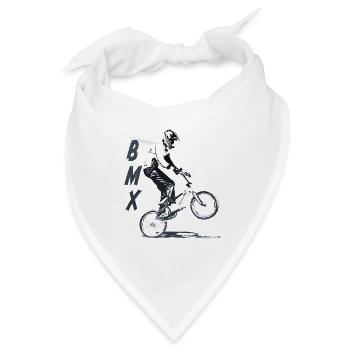 bmx - Bandana - Weiß - Vorne