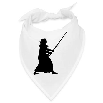 Kendo - Bandana - Weiß - Vorne
